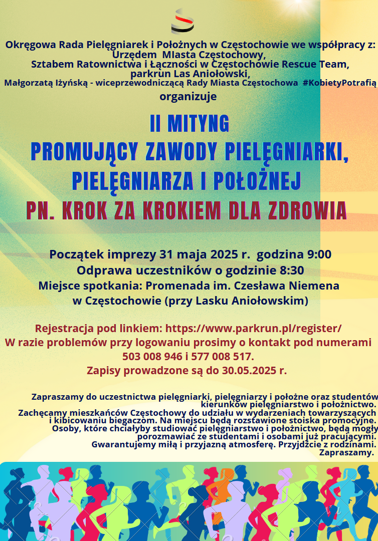 Plakat wydarzenia – Parkrun 2025